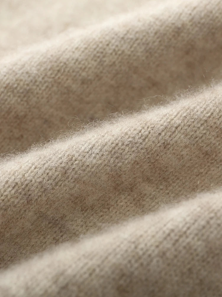 Choice High Quality Men Zipper Wool Cardigan Cashmere Sweater Autumn Winter Thick Smart Casual 100% Merino Wool Knitwear Tops