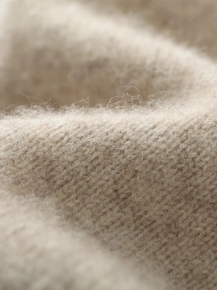Choice High Quality Men Zipper Wool Cardigan Cashmere Sweater Autumn Winter Thick Smart Casual 100% Merino Wool Knitwear Tops